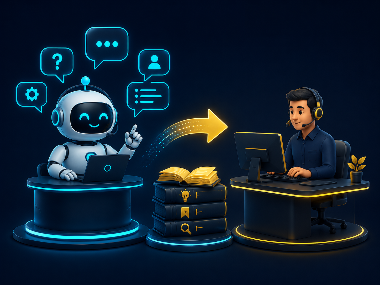 FAQ-ассистент - первая линия поддержки