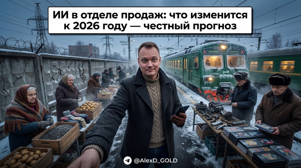 Искусственный интеллект трансформирует продажи, визуализируя прогнозы и изменения в сфере к 2026 году.