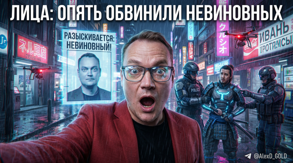 Система распознавания лиц и случаи ложных обвинений