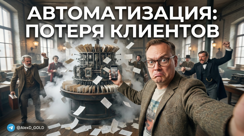 Автоматизация бизнеса и потеря клиентов