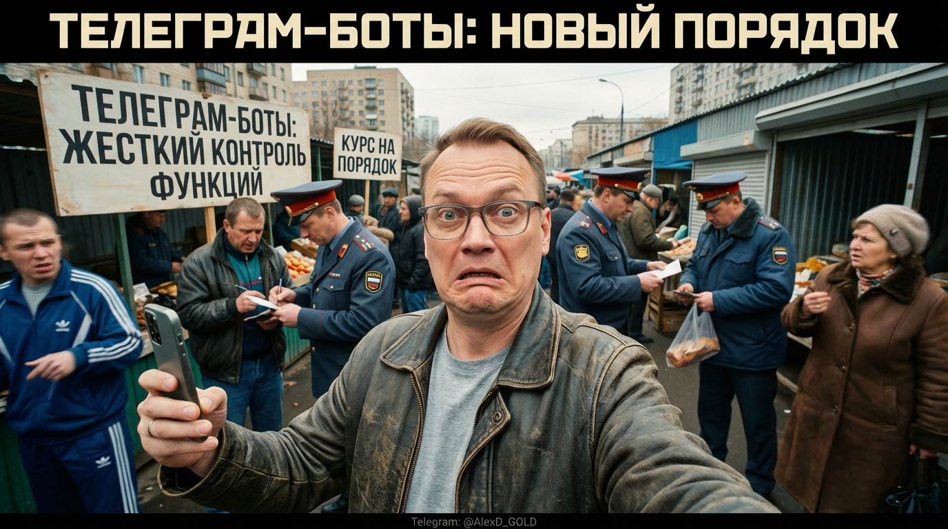 Телеграм бот с изменениями функций и контролем
