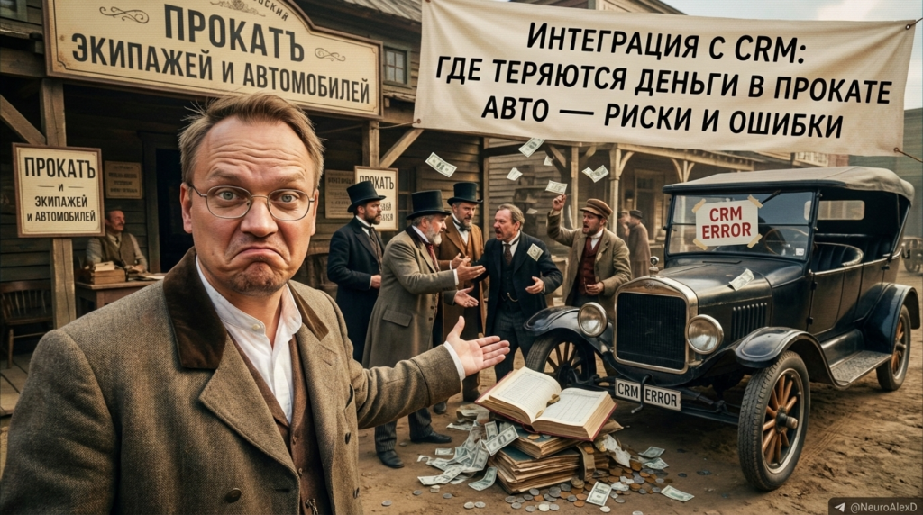 Интеграция с CRM и риски проката автомобилей