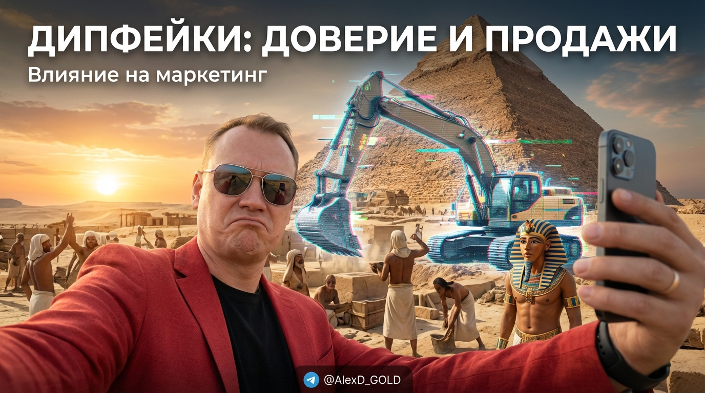Дипфейки в маркетинге влияют на доверие покупателей