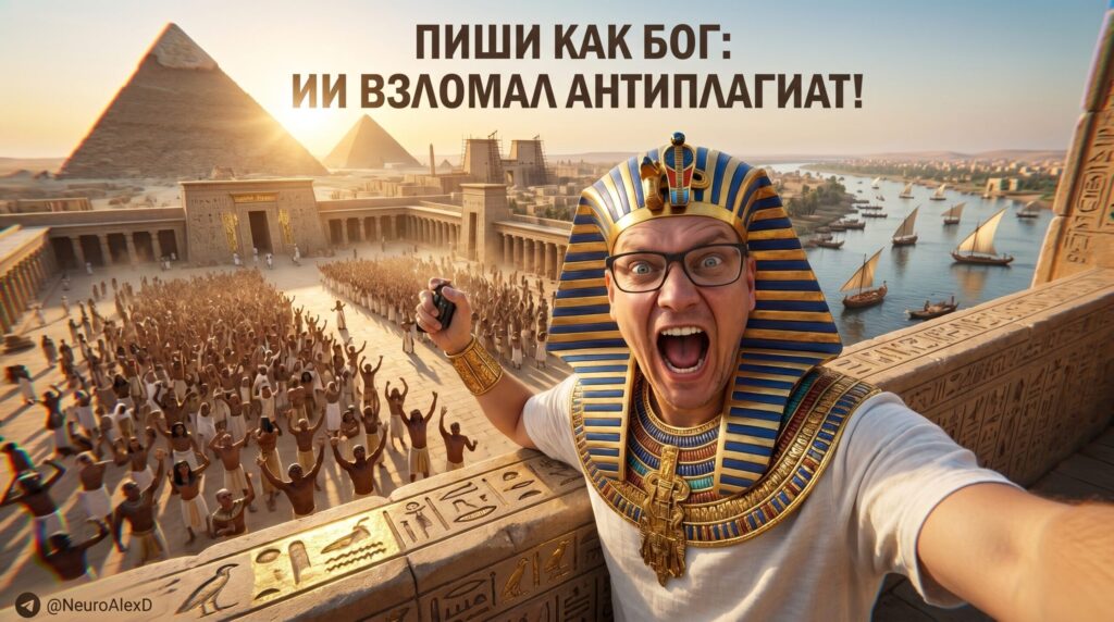 Искусственный интеллект пишет текст как живой студент для обхода антиплагиата 2026