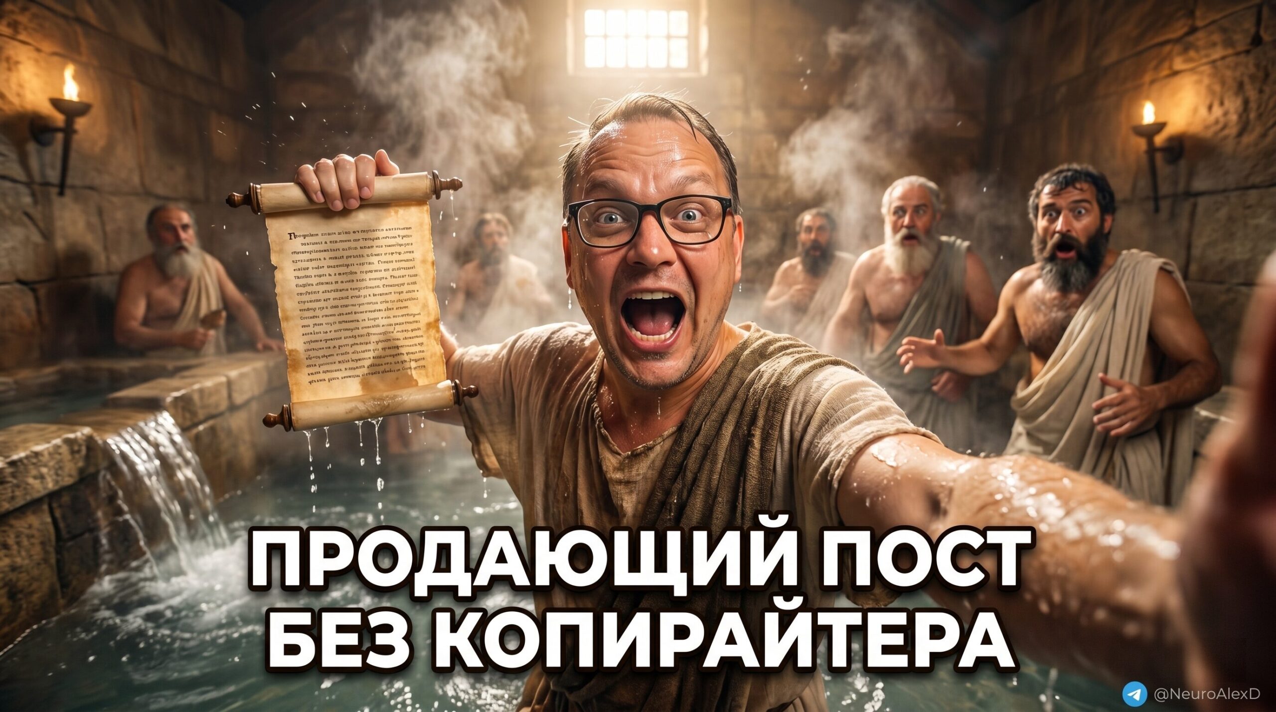 Инфографика 3 шага к написанию продающего поста без помощи копирайтера