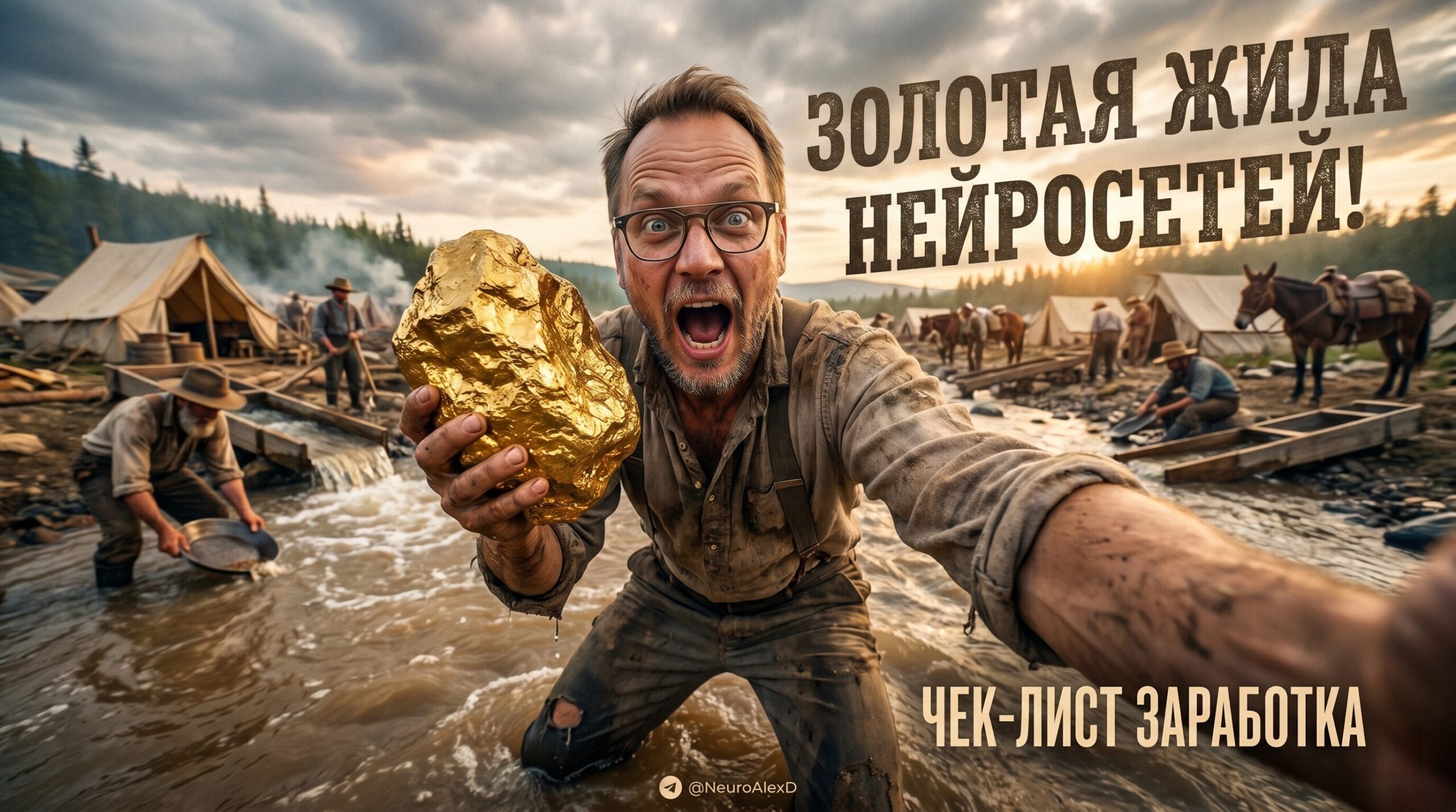 Чек-лист для освоения нейросетей и заработка на ИИ-инструментах