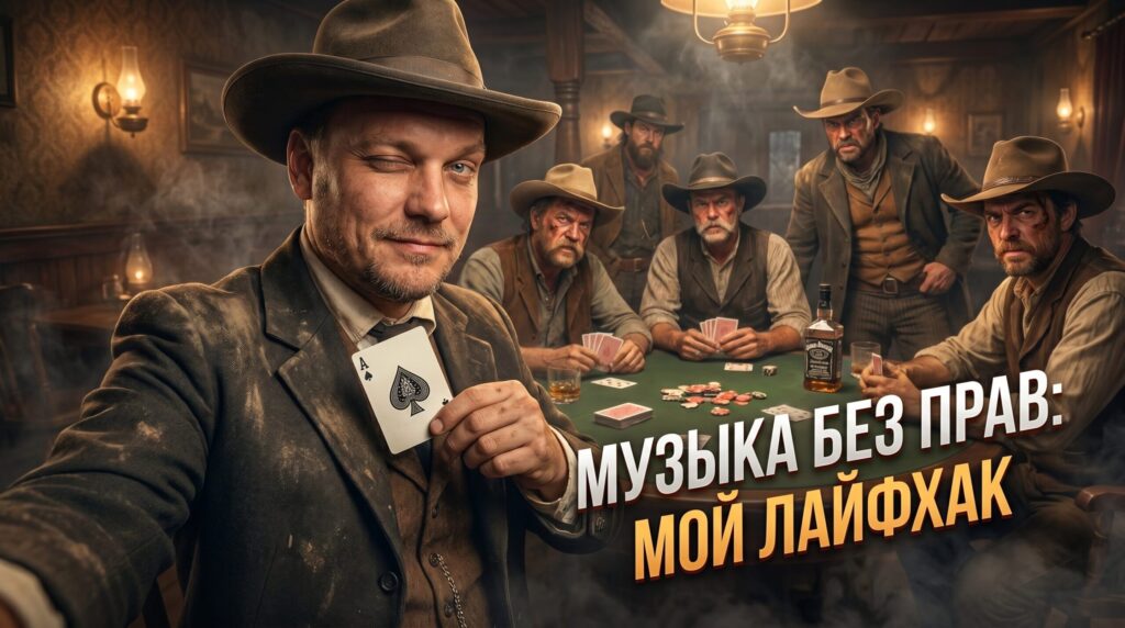 Процесс генерации бесплатной музыки без авторских прав для видео Reels