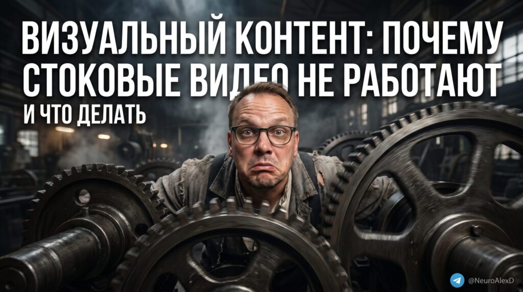 Проблема использования шаблонных стоковых видео в визуальном контенте