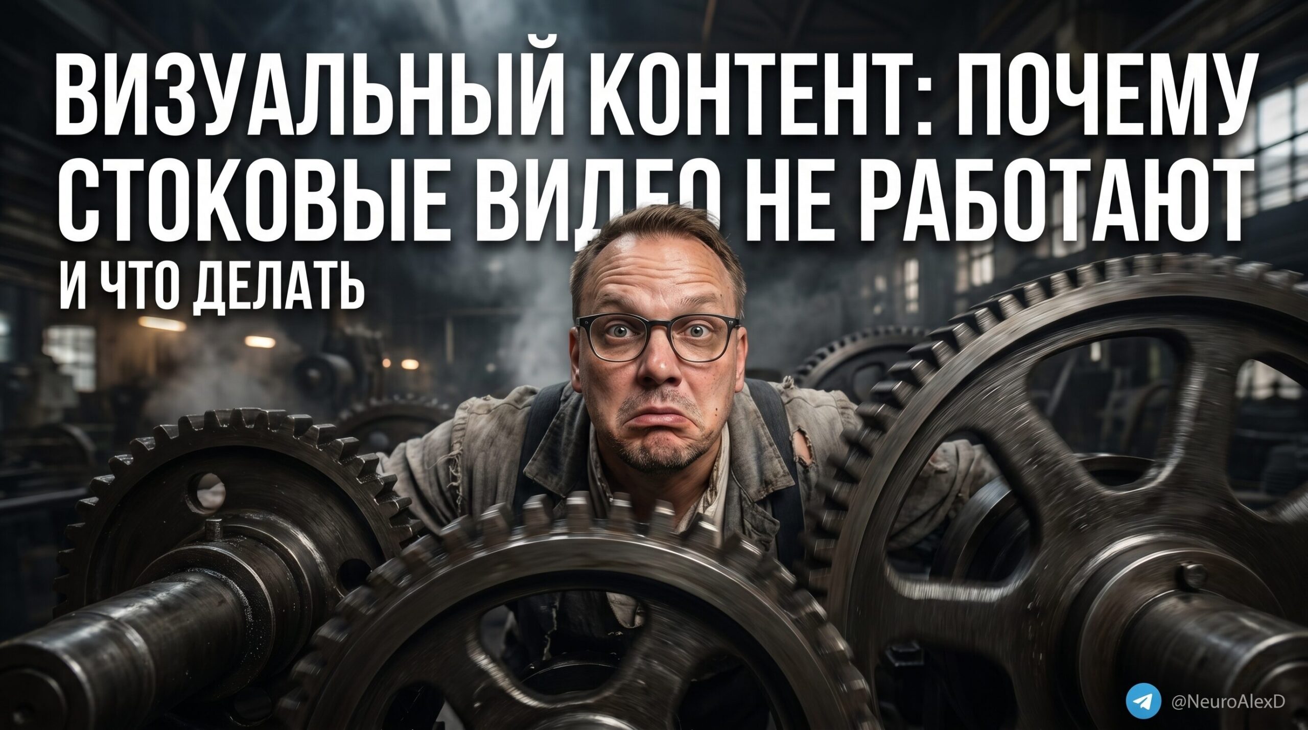 Проблема использования шаблонных стоковых видео в визуальном контенте