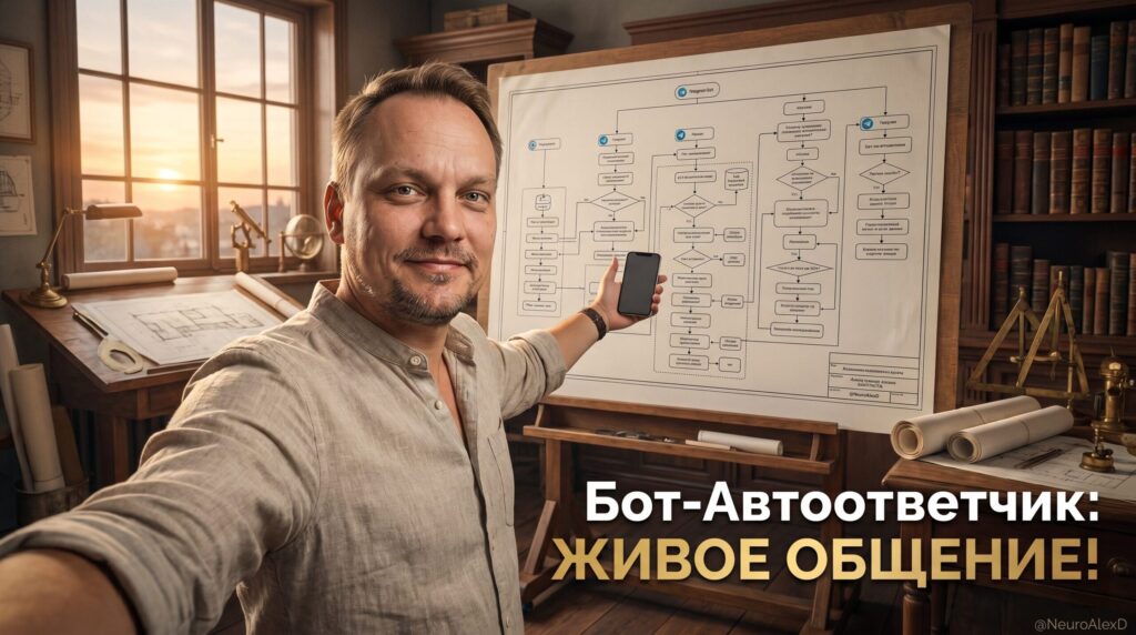 Настройка бота автоответчика в Телеграм для живого общения под ваш бренд