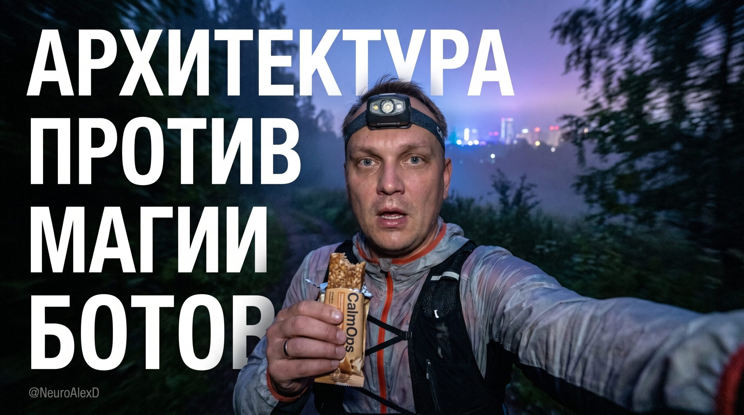Схема концепции CalmOps, иллюстрирующая преимущество чистой архитектуры над хаотичной магией в разработке корпоративных ботов