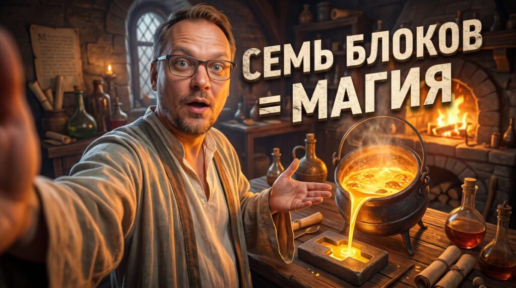Витрина на Tilda и React с 7 блоками