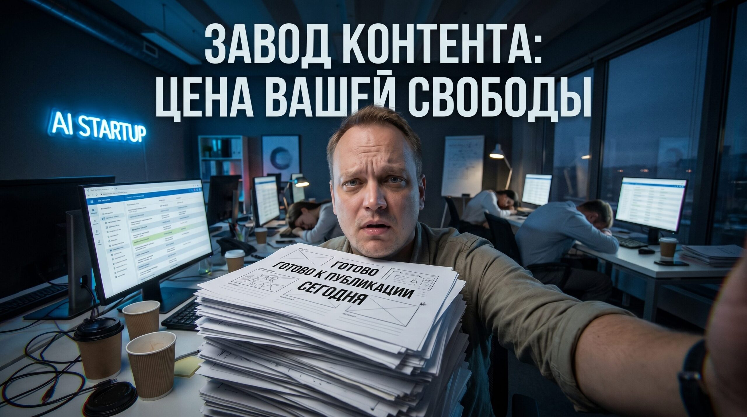 Контент-завод: под ключ или своими руками? Смета на 3 месяца
