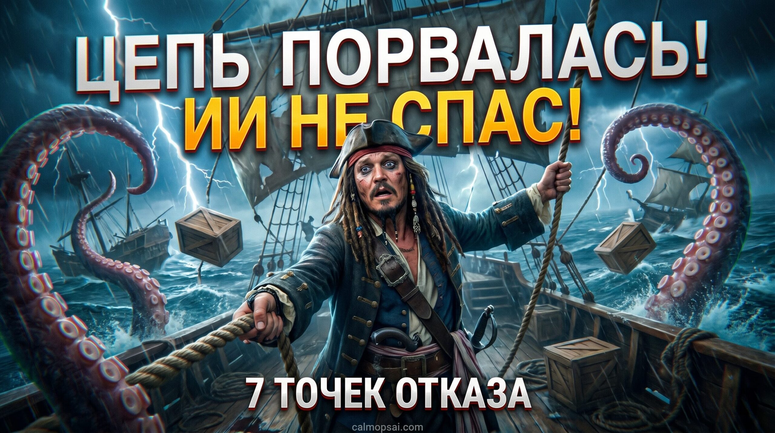 Внедрение ИИ в логистику с фокусом на 7 точках отказа в supply chain