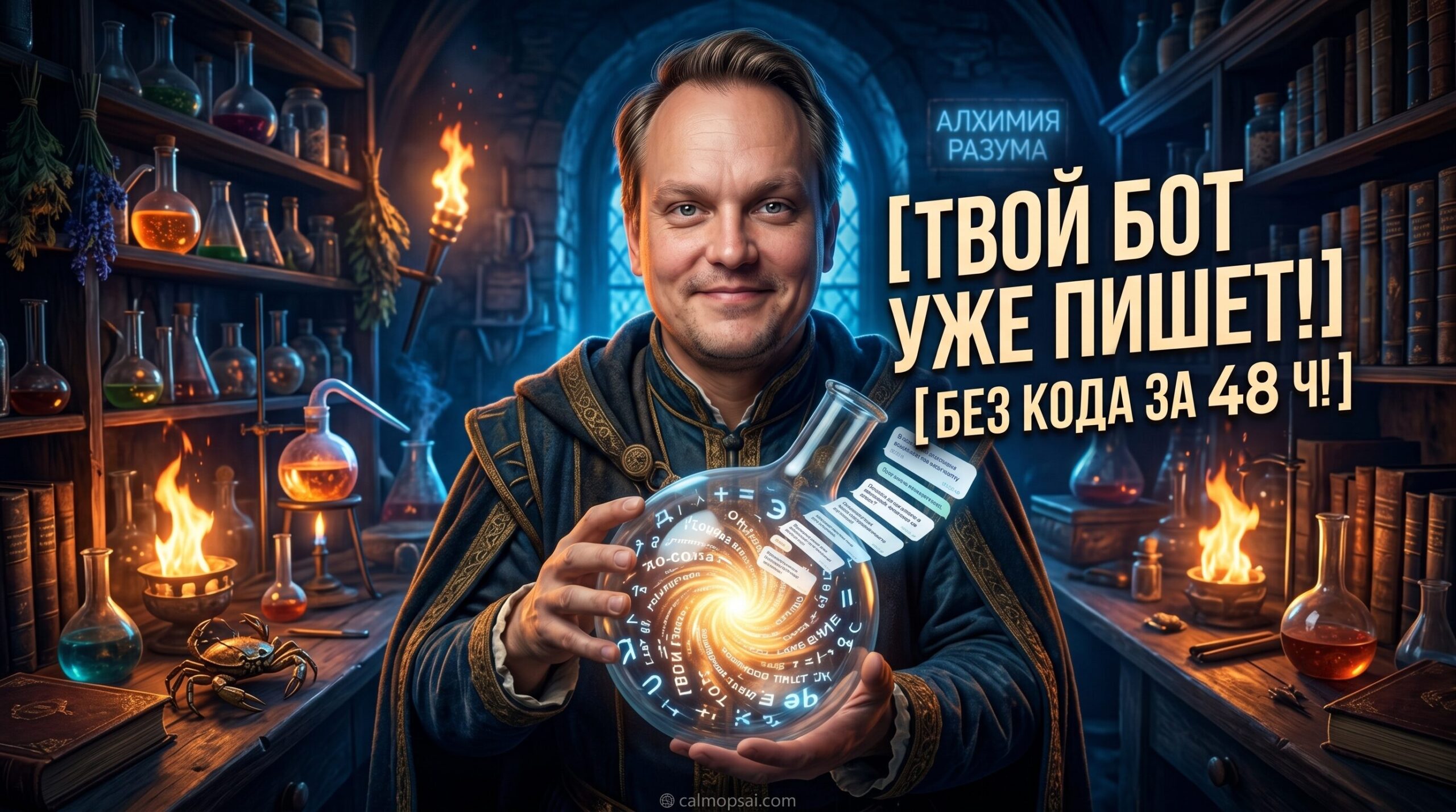 Чат-бот для бизнеса без кода и с LLM за 48 часов