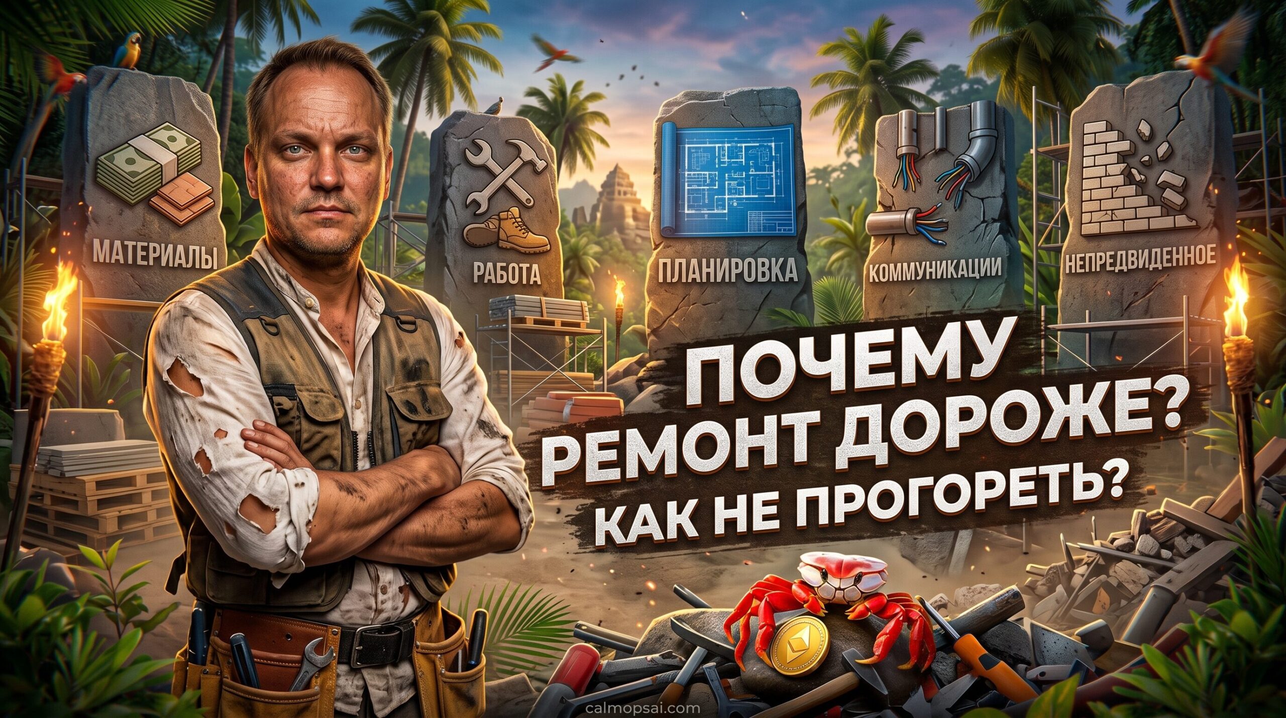 Стоимость ремонта квартиры под ключ