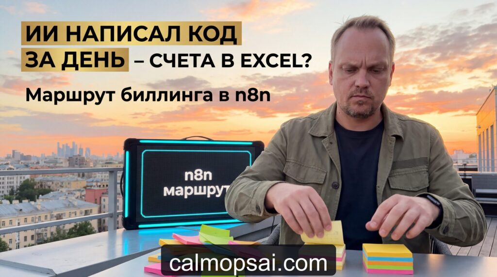 Алексей Доронин: код в проде за день, счета в Excel - маршрут биллинга