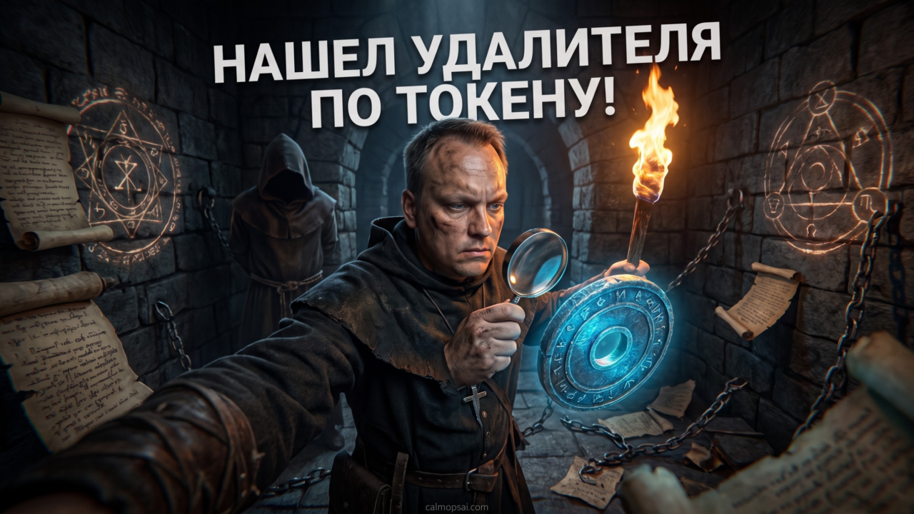 Кто удалил диалог: сервисный токен агента