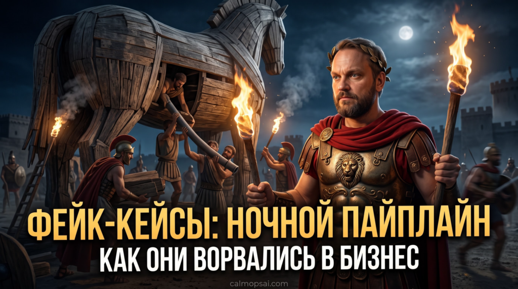 Источник фейк-кейса на лендинге с ночным пайплайном
