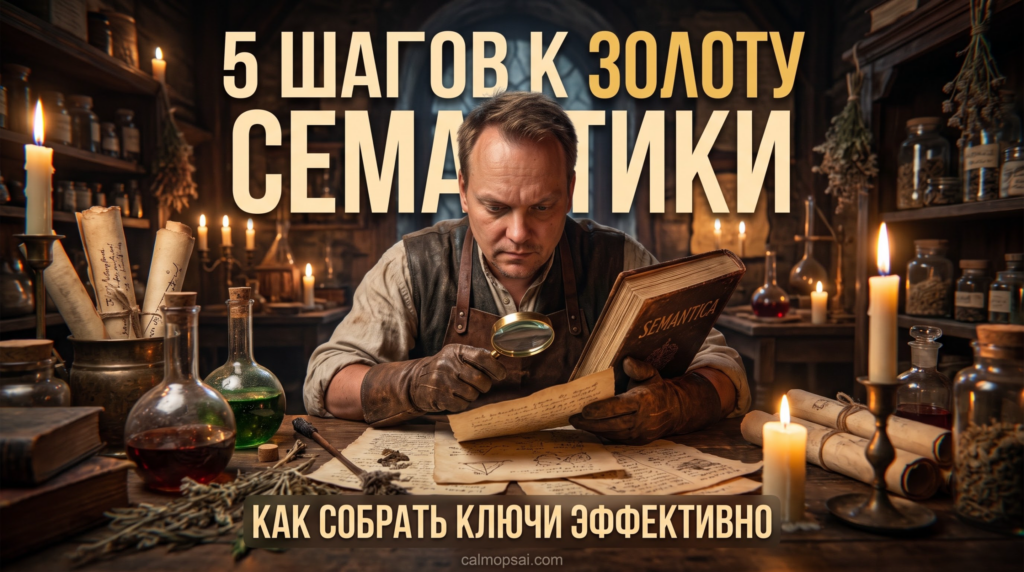 5 шагов к сбору семантики