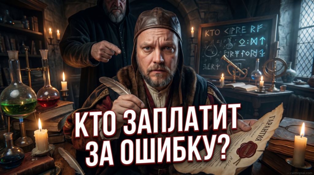 Претензия клиента относительно ответственности агента за написание гарантии