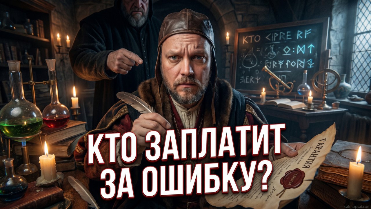 Претензия клиента относительно ответственности агента за написание гарантии