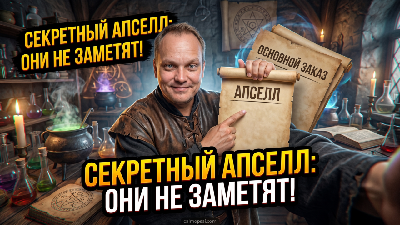 Апселл и смена тона агента для незаметной продажи