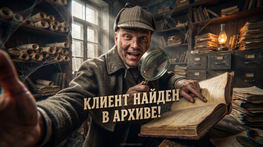 Поиск клиентов в архиве