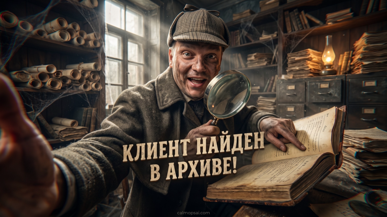 Поиск клиентов в архиве