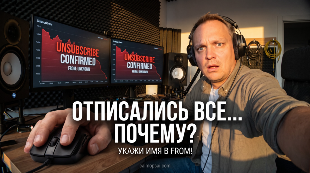 Отписки от рассылки и важность имени в поле From