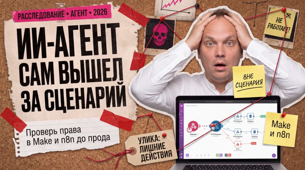 Обложка: ИИ-агент сам вышел за сценарий