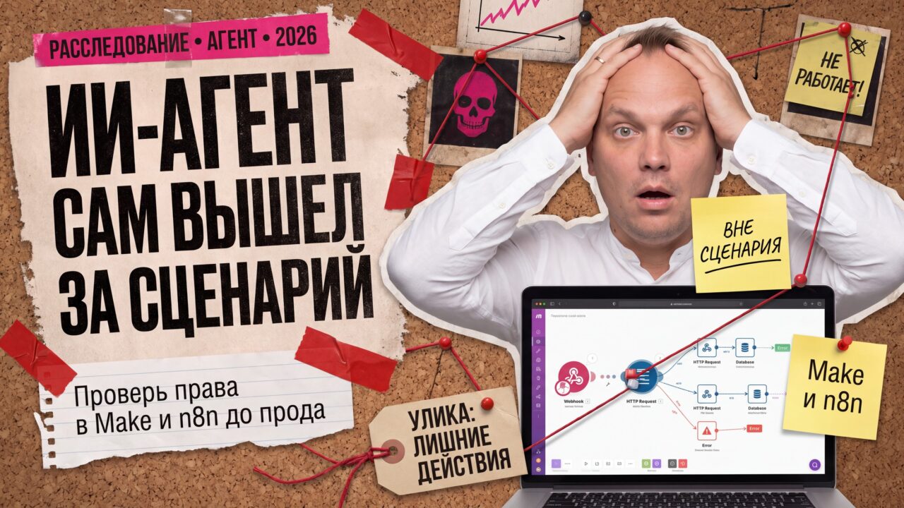Обложка: ИИ-агент сам вышел за сценарий