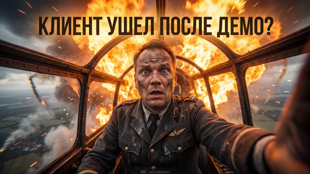 Провал после успешной презентации, причины ухода клиента