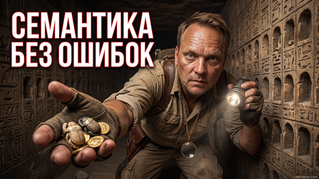Сбор семантики без ошибок