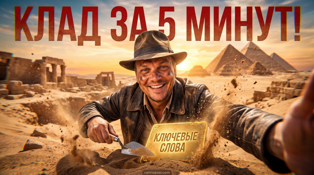 Сбор целевых запросов за 5 минут