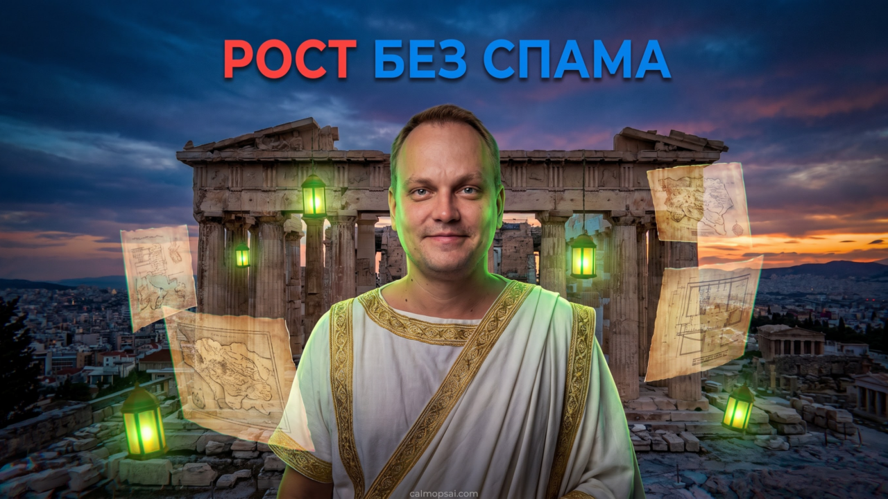 Иллюстрация 5 шагов к росту трафика без спама
