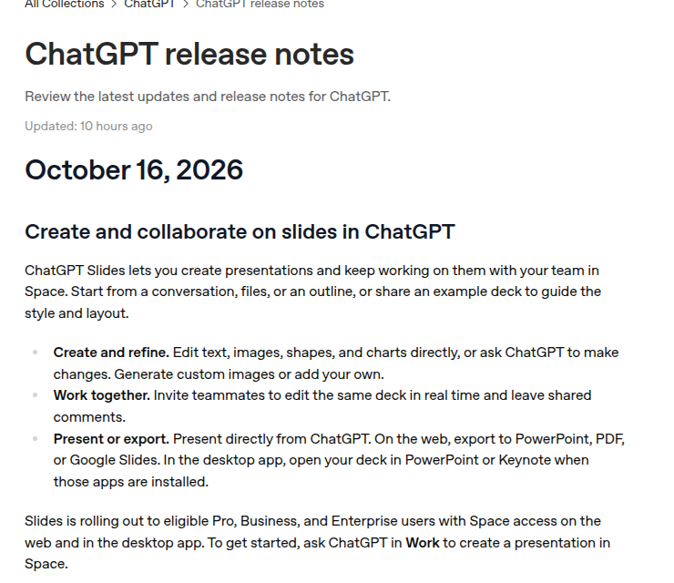 chatgpt-slides-agent-sobiraet-prezentaciyu-official-03 ChatGPT Slides: агент сам собирает презентацию к встрече — почему ради одного комментария коллегам открывают ПОЛНУЮ ПРАВКУ, а на части компьютеров выдают ОБЫЧНЫЙ файл