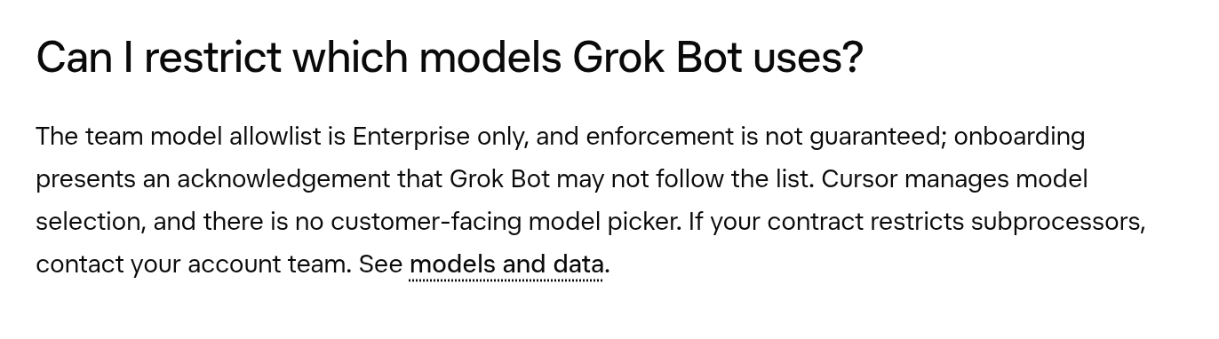 grok-bot-chuzhuyu-model-ne-vybrat-official-03 Grok Bot: чужую модель не выбрать вручную — вы ставите запрет для команды, а бот переключает их БЕЗ ГАРАНТИЙ